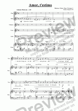 page one of 041-Amor t’estimo (catalan)-(Arrangement 2)