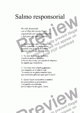 page one of Desposada Salmo 45