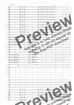 page one of Symphony No 63 4th movt