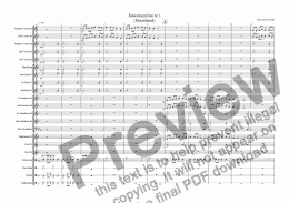 page one of Juniorsymfoni nr1 (Brassband edition)