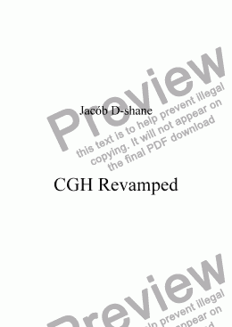 page one of CGH Revamped