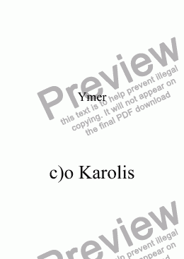 page one of c)o Karolis