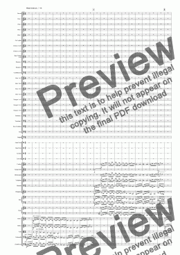 page one of Symphony No 70 3rd movt - Intermezzo