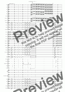 page one of Symphony No 75 4th movt