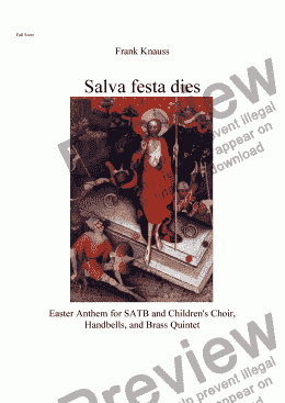 page one of Salva festa dies