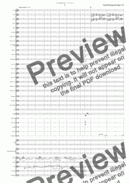 page one of Symphony No 82A
