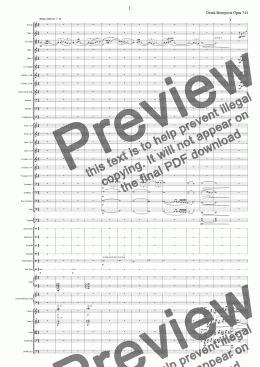 page one of Symphony No 84 1st movt