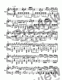 page one of Ragtime #114 in C Minor