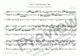 page one of Nr.: 6c  d moll Triosonate 3 Satz
