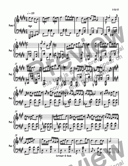 page one of Ragtime #131 in E Major, Op. 276
