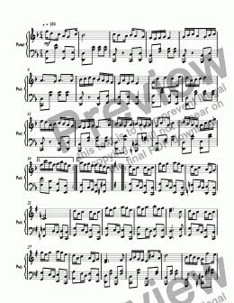 page one of Ragtime #132 in F Major, Op. 277