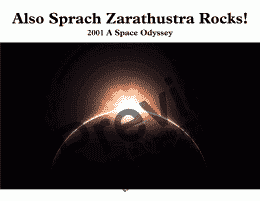 page one of Also Sprach Zarathustra Rocks!  (2001 A Space Odyssey) for Bb Trumpet & Organ (Pro version)
