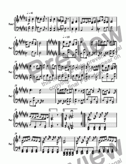 page one of Ragtime #144 in E Major, Op. 299
