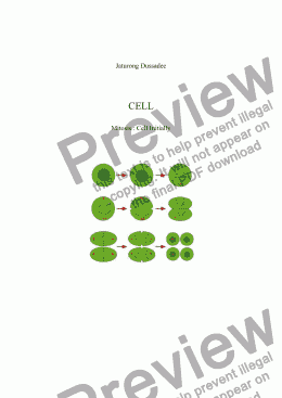 page one of CELL 01 Mitosis : Cell Initially