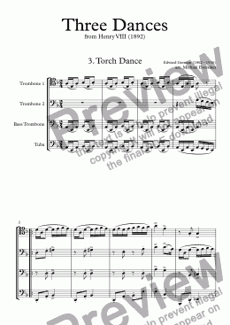 page one of Torch Dance