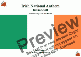 page one of  Irish National Anthem (unofficial) Londonderry Air - Danny Boy for Brass Quintet (MFAO World National Anthem Series)