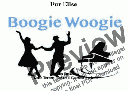 page one of Für Elise Boogie Woogie for Clarinet Quintet  + (Jazz for 5 Wind Series)