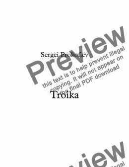 page one of Troika