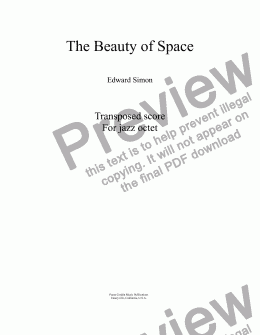 page one of The Beauty of Space
