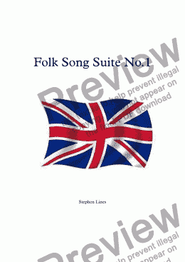 page one of Orchestra: Folk Song Suite No. 1