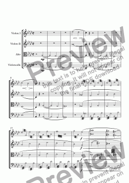 page one of Requiem pour quatuor à cordes (7) Liszt