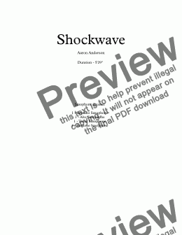 page one of Shockwave
