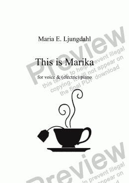 page one of This is Marika