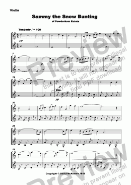 page one of 6 Concert Duets for Violin in a Classical Style 