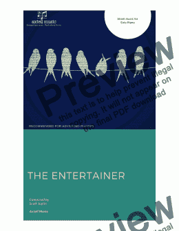 page one of The entertainer
