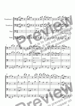 page one of Toy Symphony (2nd mvmt.)