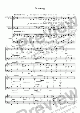 page one of Doxology