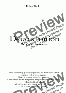 page one of Deuoxtonion