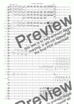 page one of Symphony No 04 (A Wine Symphony) mvts 4 & 5