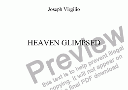 page one of :016 Opus: [Heaven Glimpsed]  Prelude