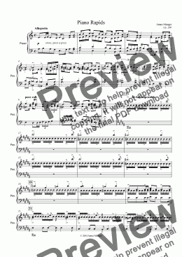 page one of 200 Piano Rapids