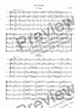 page one of Viva Vivaldi