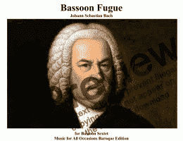 page one of  Fugue for 6 Bassoons