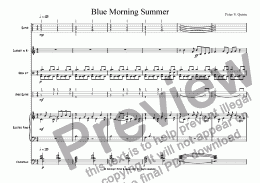 page one of Blue Morning Summer