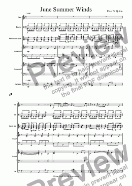 page one of June Summer Winds