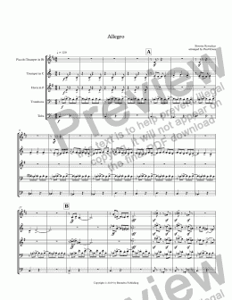 page one of Allegro