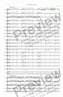 page one of Peer Gynt Overture