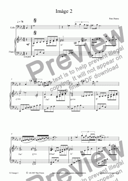 page one of Image 2 [cello + piano]