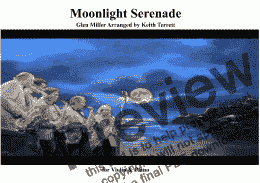 page one of Moonlight Serenade for Violin & Piano