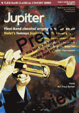 page one of Jupiter from The Planets (Flexi-Band)