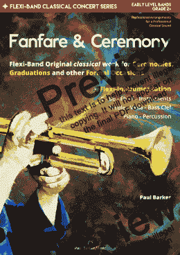 page one of Fanfare and Ceremony  (Flexi-Band)