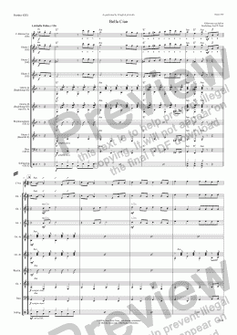 page one of Bella Ciao (GQA-GE/Score & Parts) plus additional instruments