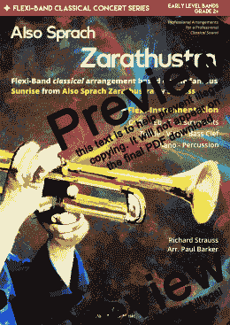 page one of Also Sprach Zarathustra (Flexi-Band)