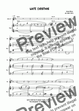 page one of SOFT CORE HORN (14) ’White Christmas’