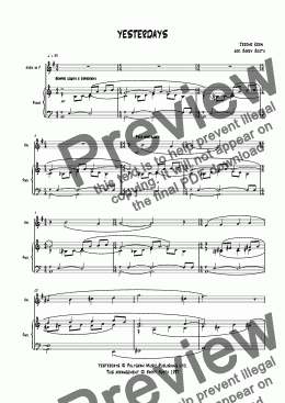 page one of SOFT CORE HORN (13) 'Yesterdays'