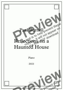 page one of Reflections on a Haunted House
